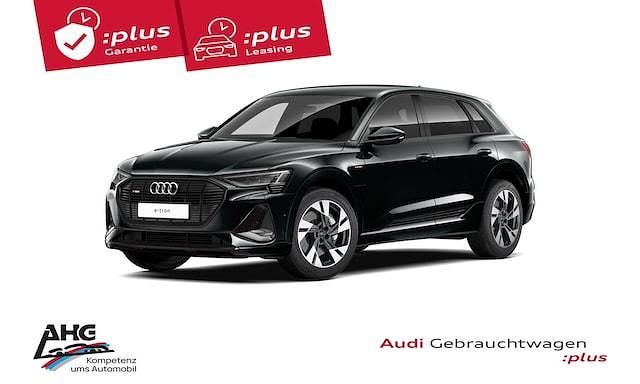 Gebraucht Audi e-tron S-Line 300 kW (408 PS) 2023 Mythosschwarz metallic SUV