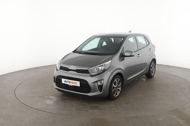 Grau Gebraucht 2022 Kia Picanto Spirit Kleinwagen | 15.740 € (Teuer) - Bild 1/3