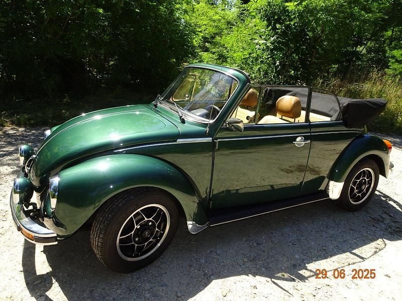 Grün Gebraucht 1979 VW Käfer Karmann Cabrio | 15.900 € - Bild 1/4