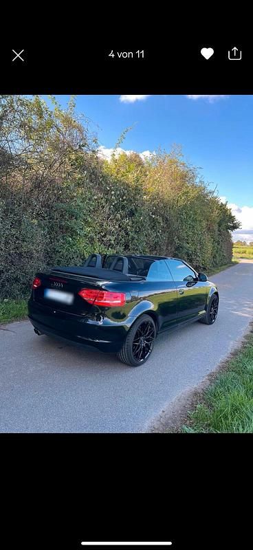 Gebraucht Audi A3 Cabriolet Comfort 160 PS (117 kW) 2010 Schwarz Cabrio