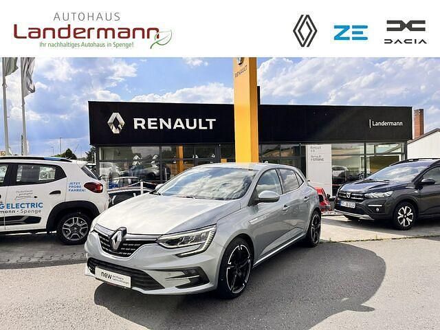 Baltique grau metallic (metallic) Gebraucht 2020 Renault Mégane IV Intens Limousine | 15.990 € (Fairer Preis) - Bild 1/2