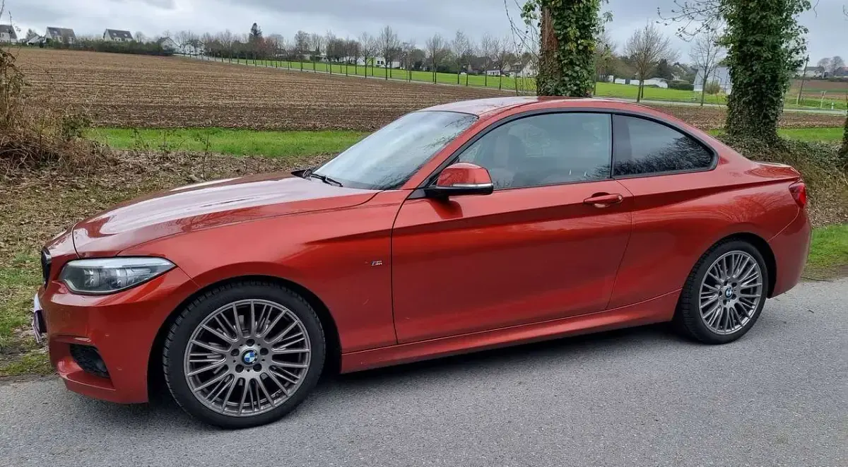 Gebraucht BMW 220 M Sport 184 PS (135 kW) 2019 Orange Coupé