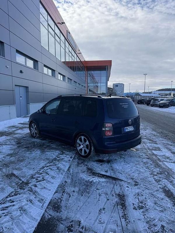 Gebraucht VW Touran Cross 140 PS (102 kW) 2007 Blau Van / Kleinbus