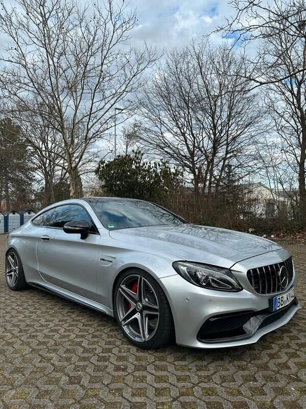 Silber Gebraucht 2017 Mercedes C63S AMG Coupé | 54.999 € (Fairer Preis) - Bild 1/4