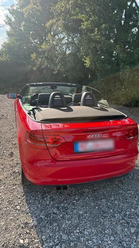 Rot Gebraucht 2011 Audi A3 Cabriolet Cabrio | 7.777 € (Fairer Preis) - Bild 1/4