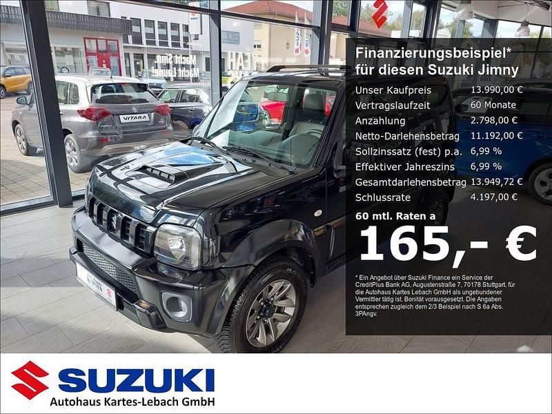 Schwarz Gebraucht 2017 Suzuki Jimny Ranger Style SUV | 13.990 € (Fairer Preis) - Bild 1/4