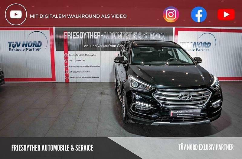 Gebraucht Hyundai Santa Fe Premium 200 PS (147 kW) 2016 Schwarz SUV