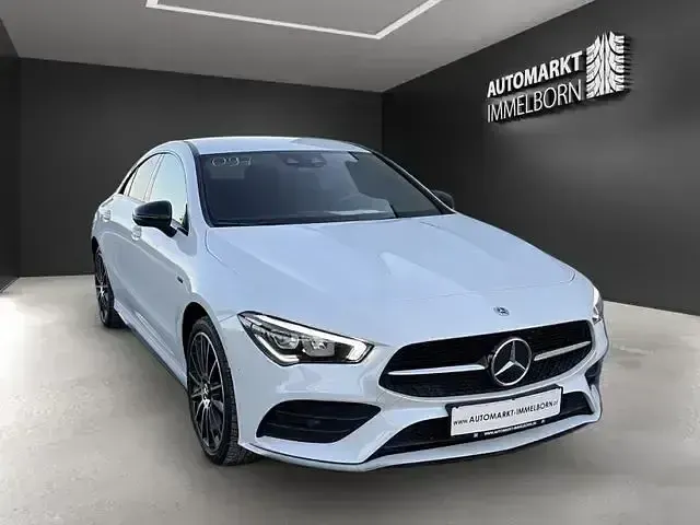 Gebraucht Mercedes CLA250e AMG 218 PS (160 kW) 2021 Silber Coupé