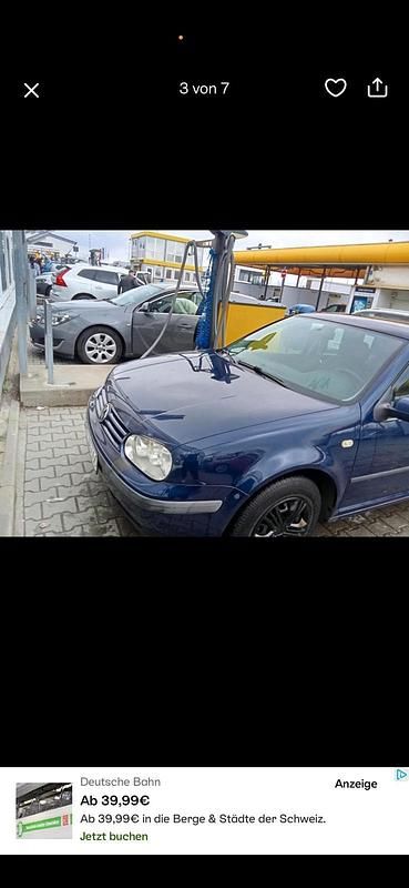 Gebraucht VW Golf IV 75 PS (55 kW) 2000 Blau Limousine