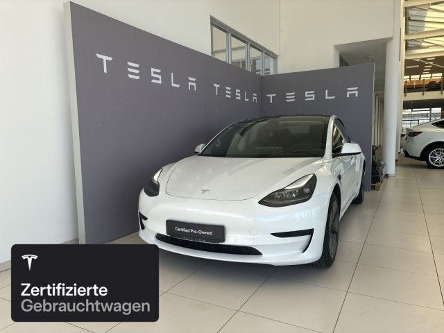Pearl white multicoat Gebraucht 2021 Tesla Model 3 Limousine | 24.700 € (Guter Preis) - Bild 1/4