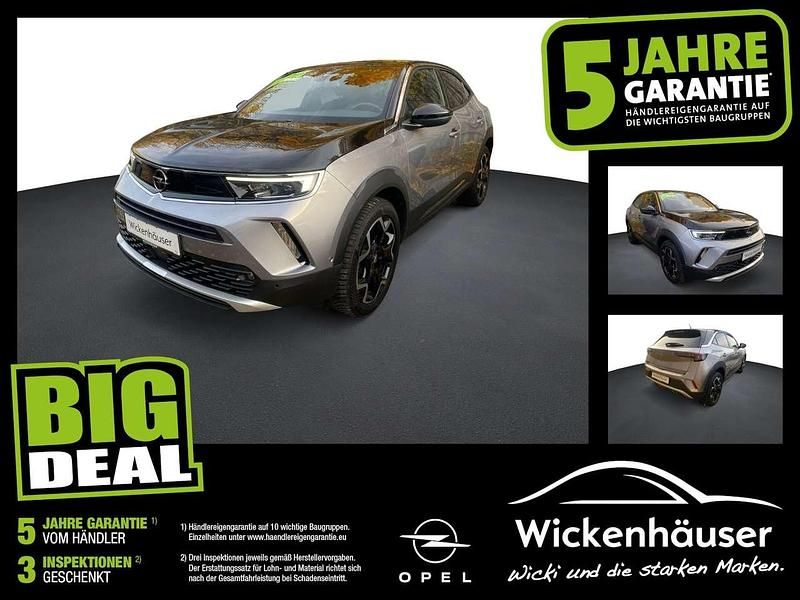 Kontrast grau/quarz silber Gebraucht 2022 Opel Mokka Ultimate SUV | 21.990 € (Etwas zu teuer) - Bild 1/4