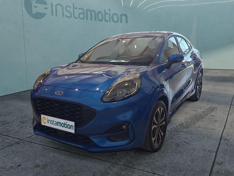 Blau Gebraucht 2021 Ford Puma ST-Line SUV | 20.399 € (Guter Preis) - Bild 1/4