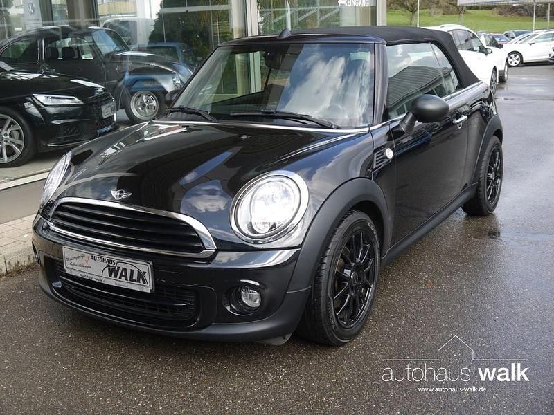 Gebraucht Mini One Cabriolet 98 PS (72 kW) 2013 Schwarz Cabrio