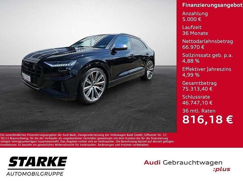 Schwarz Gebraucht 2022 Audi SQ8 Sport SUV | 71.970 € (Fairer Preis) - Bild 1/4
