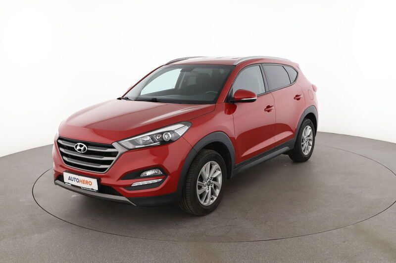 Rot Gebraucht 2016 Hyundai Tucson Style SUV | 13.570 € (Fairer Preis) - Bild 1/4