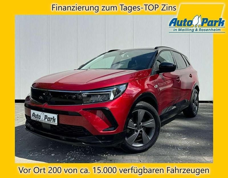 Rubin rot/dach schwarz Gebraucht 2023 Opel Grandland X SUV | 22.977 € (Guter Preis) - Bild 1/3