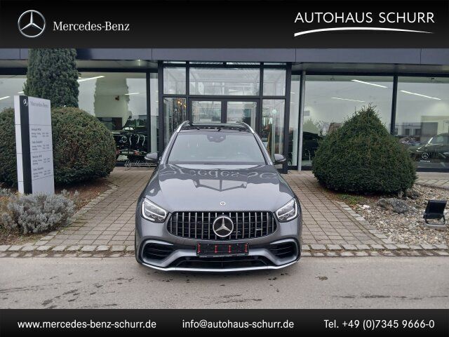 Selenitgrau lack (metallic) Gebraucht 2022 Mercedes GLC63 AMG AMG SUV | 50.900 € (Superpreis) - Bild 1/4