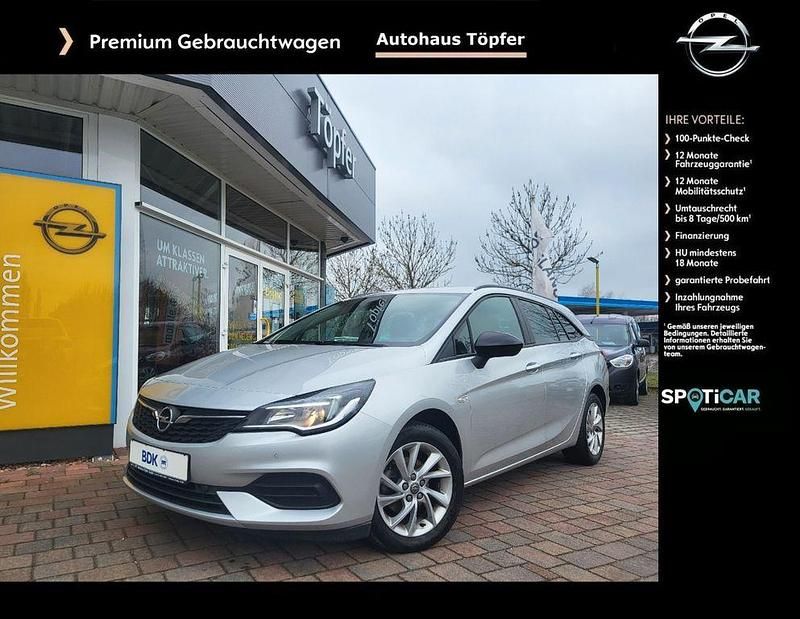 Silber Gebraucht 2021 Opel Astra Kombi | 15.450 € (Fairer Preis) - Bild 1/4