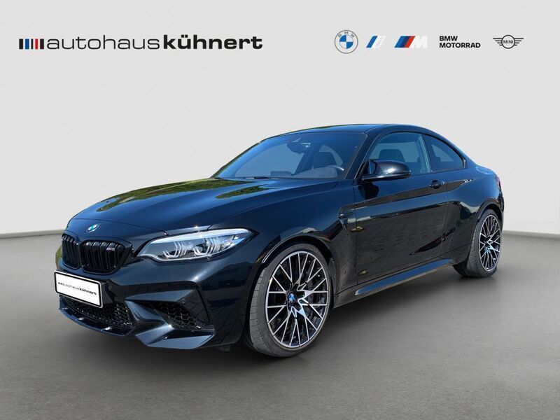 Black sapphire metallic Gebraucht 2021 BMW M2 Competition Edition Coupé | 59.411 € (Teuer) - Bild 1/4