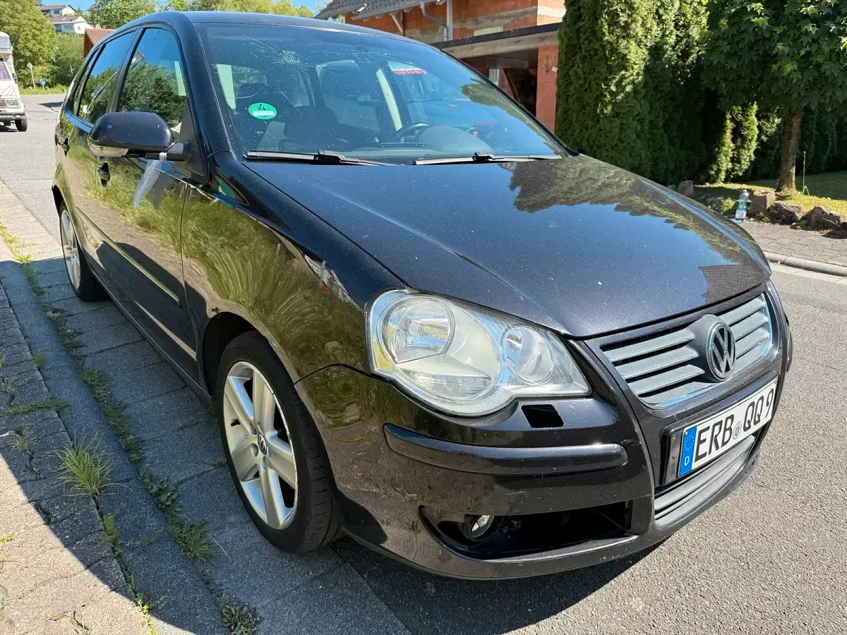Brugt VW Polo 101 HK (74 kW) 2008 Sort Hatchback