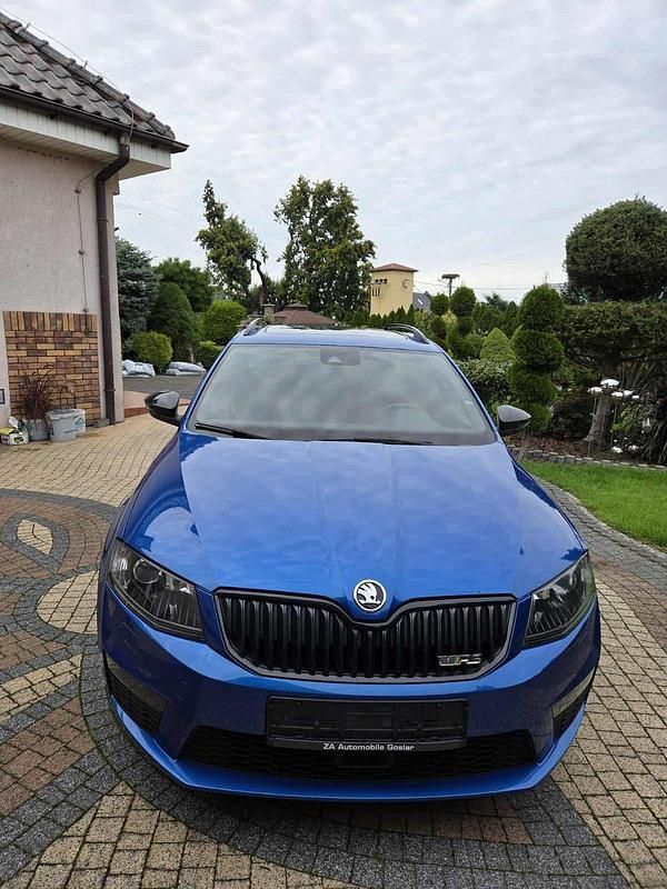 Gebraucht Skoda Octavia RS 184 PS (135 kW) 2016 Blau Kleinwagen