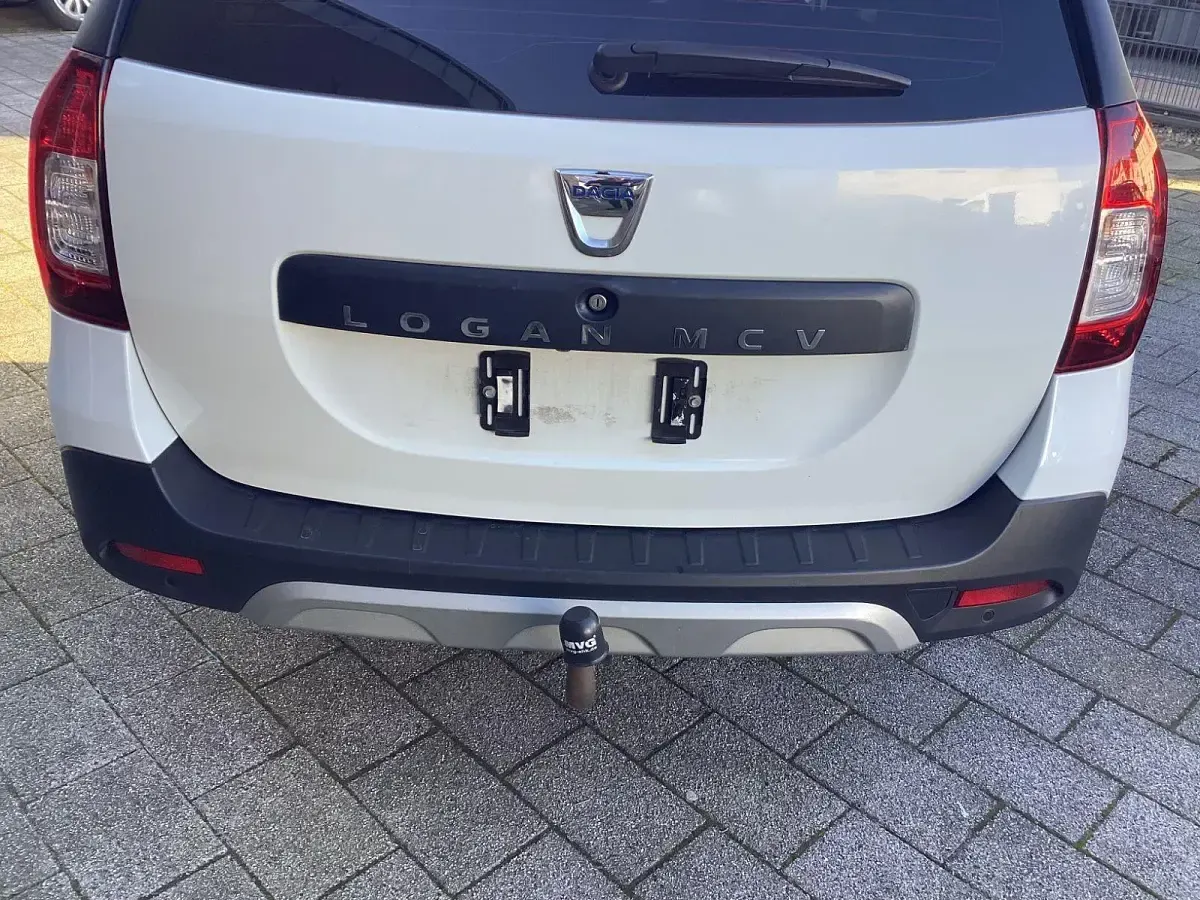 Gebraucht Dacia Logan MCV Stepway 95 PS (69 kW) 2019 Weiß Kombi