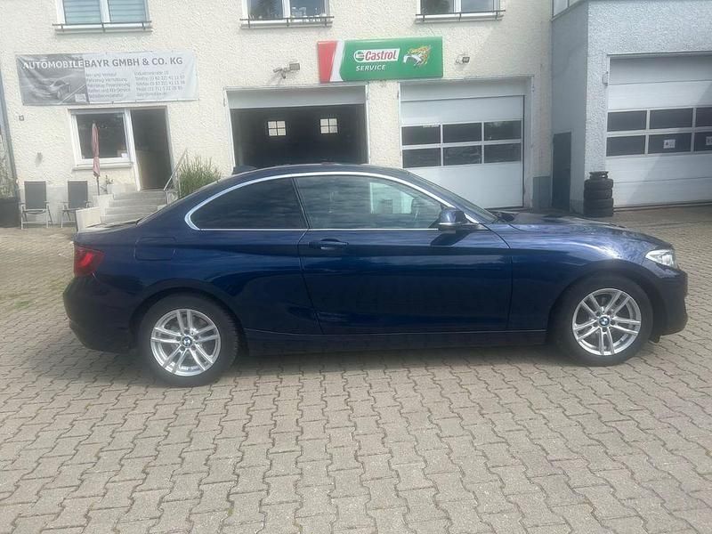 Gebraucht BMW 218 Luxury Line 136 PS (100 kW) 2017 Blau Coupé