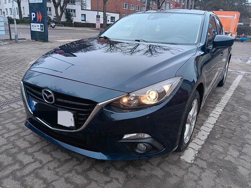Blau Gebraucht 2014 Mazda 3 Limousine | 4.500 € (Fairer Preis) - Bild 1/4