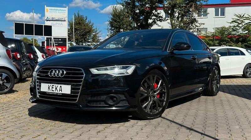 Mythosschwarz Gebraucht 2018 Audi A6 Sport Limousine | 26.490 € (Fairer Preis) - Bild 1/4