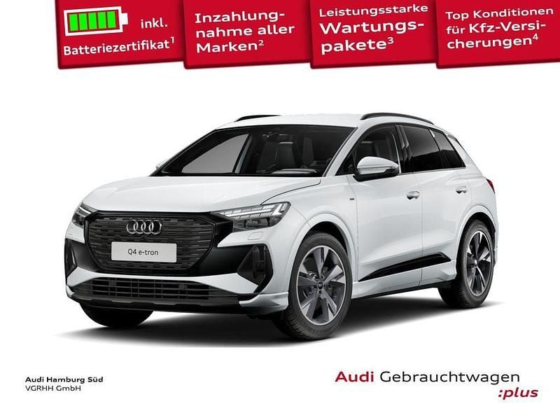 Gebraucht Audi Q4 e-tron S-Line 210 kW (286 PS) 2024 2y gletscherweiß metallic SUV