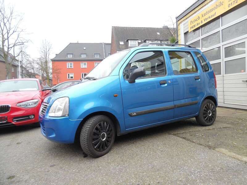 Blau Gebraucht 2003 Suzuki Wagon R+ Club Kombi | 2.999 € - Bild 1/4
