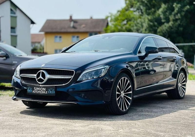Cavansitblau Gebraucht 2015 Mercedes CLS350 Shooting Brake Kombi | 18.790 € (Teuer) - Bild 1/4