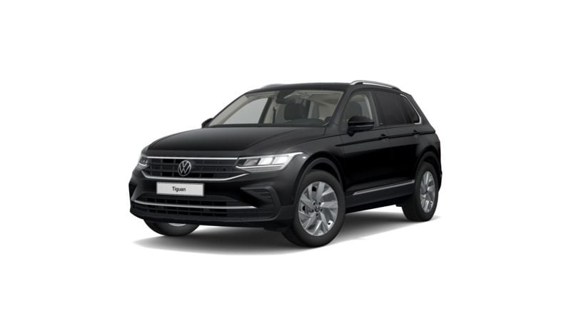 Schwarz Gebraucht 2023 VW Tiguan Active SUV | 25.400 € (Superpreis) - Bild 1/4
