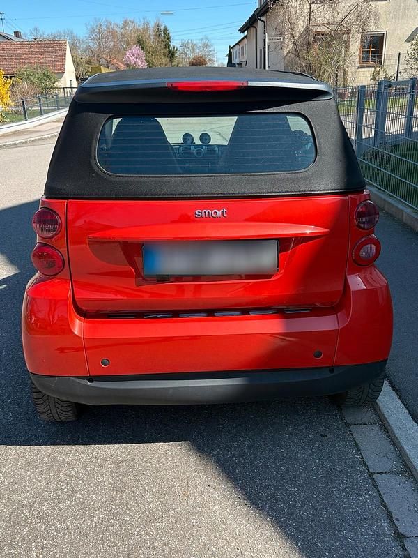 Gebraucht Smart ForTwo Cabrio 71 PS (52 kW) 2007 Rot Cabrio