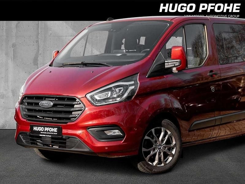 Gebraucht Ford Transit Custom 185 PS (136 kW) 2022 Kapur rot metallic Van / Kleinbus