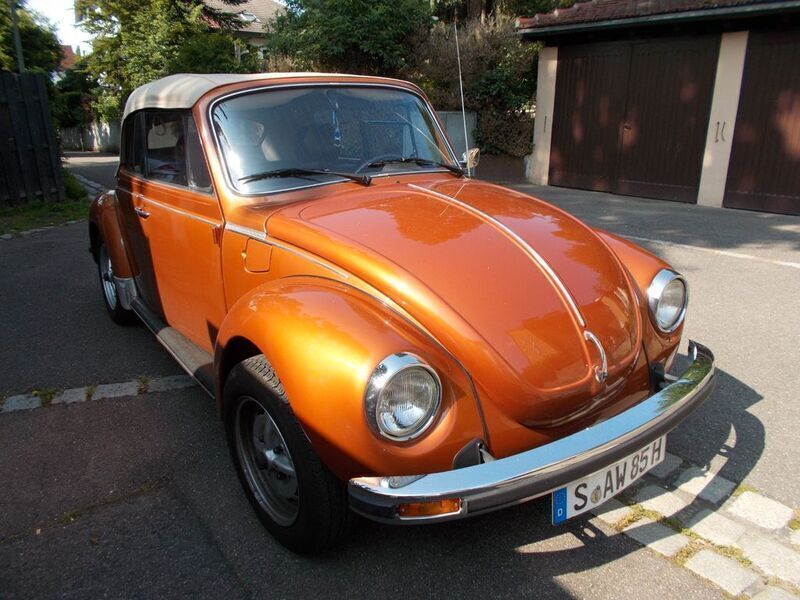 Braun Gebraucht 1979 VW Käfer Cabrio | 29.500 € - Bild 1/4