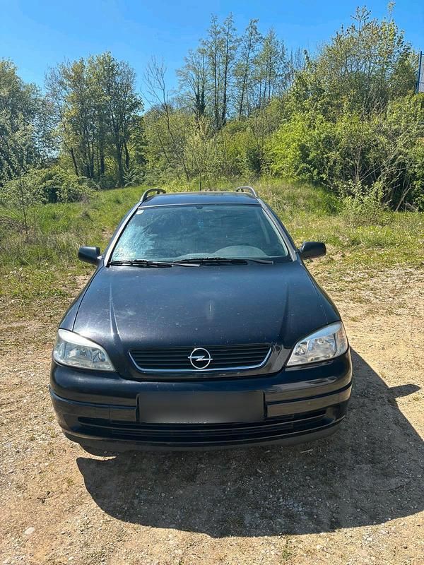 Usata Opel Astra 82 CV (60 kW) 2004 Nero Station wagon