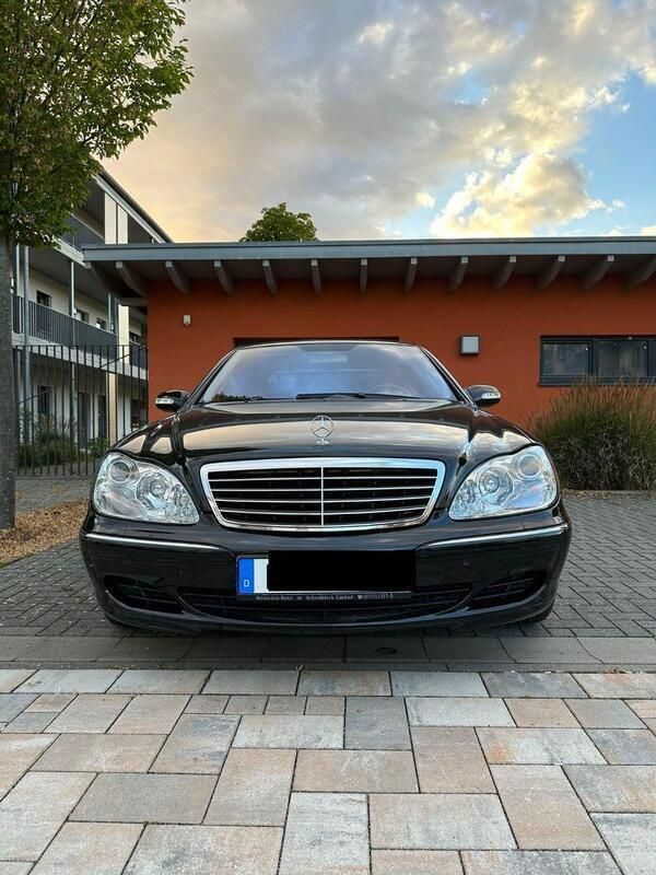 Schwarz Gebraucht 2004 Mercedes S500 Limousine | 32.600 € - Bild 1/4