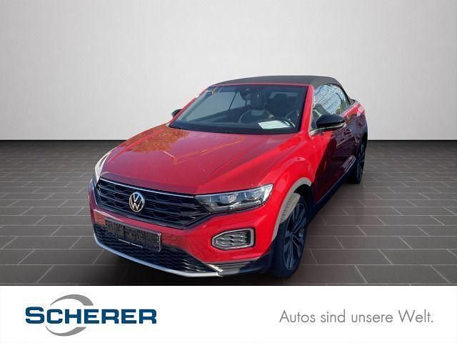 Kings red metallic Gebraucht 2020 VW T-Roc Cabriolet Style Cabrio | 23.900 € (Fairer Preis) - Bild 1/4