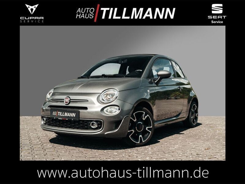 Grau Gebraucht 2019 Fiat 500S S Cabrio | 12.650 € (Etwas zu teuer) - Bild 1/4