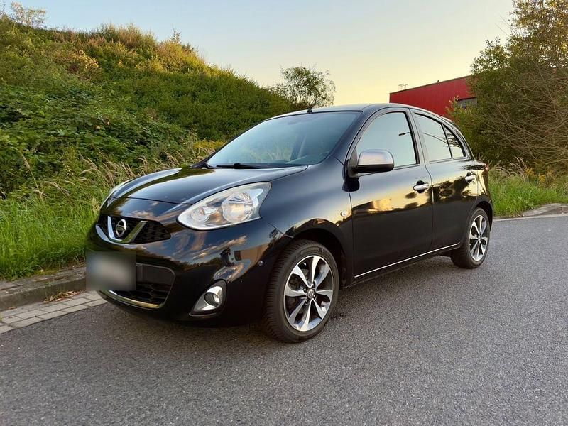 Schwarz Gebraucht 2015 Nissan Micra Kleinwagen | 6.750 € (Fairer Preis) - Bild 1/4