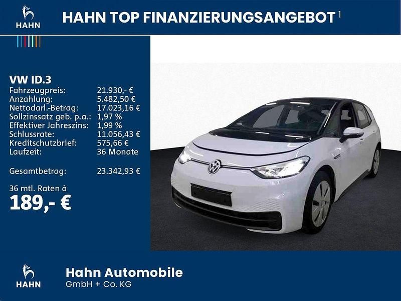 Gebraucht VW ID.3 Pure 110 kW (150 PS) 2022 Gletscherweiß metallic Kleinwagen