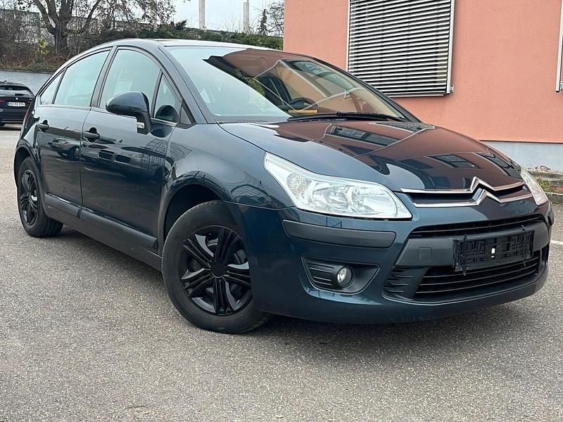 Blau Gebraucht 2009 Citroën C4 Limousine | 2.190 € (Fairer Preis) - Bild 1/4