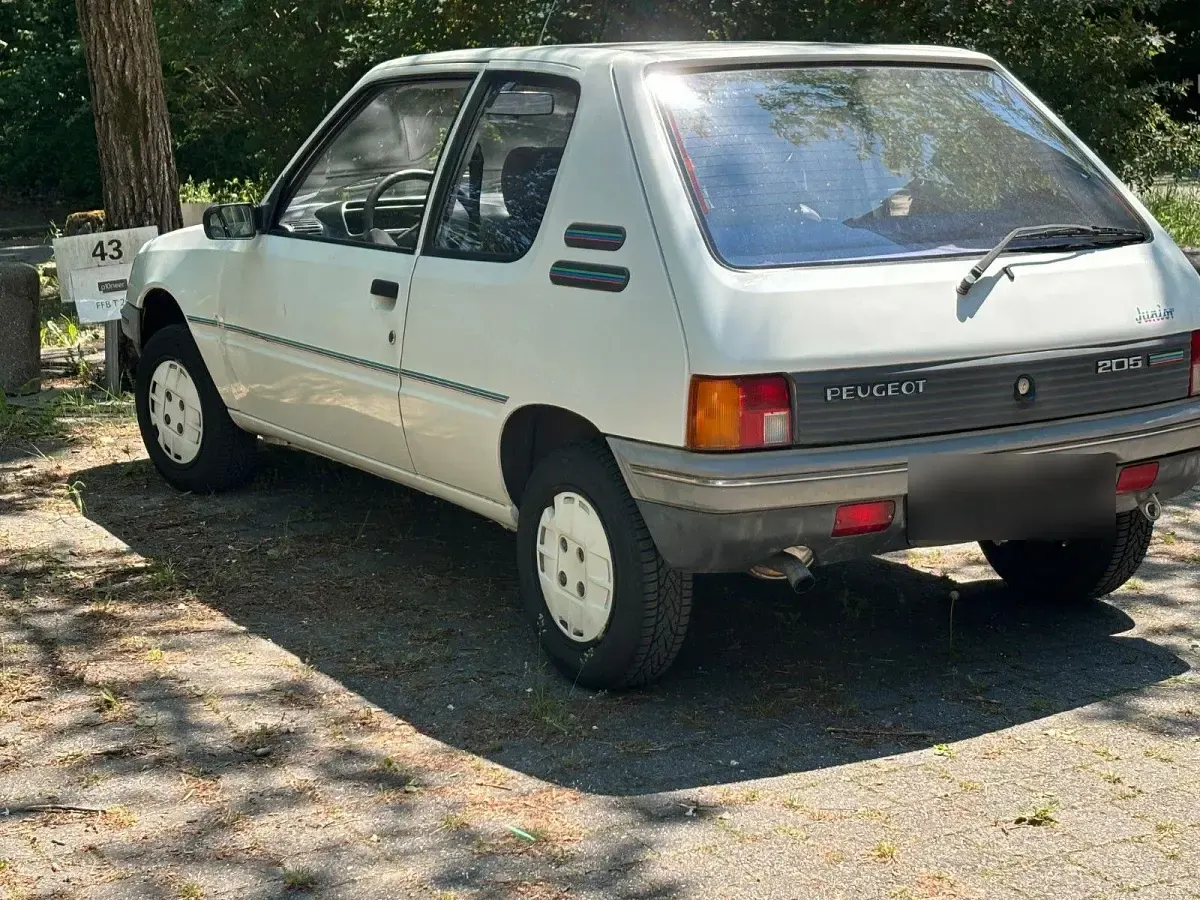 Gebraucht Peugeot 205 60 PS (44 kW) 1989 Weiß Kleinwagen