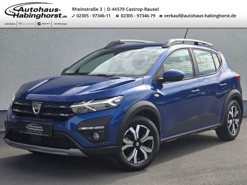 Blau Gebraucht 2021 Dacia Sandero Comfort Kleinwagen | 14.490 € (Fairer Preis) - Bild 1/3
