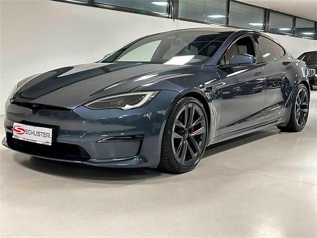 Gebraucht Tesla Model S Plaid 759 kW (1033 PS) 2022 Grau Kleinwagen