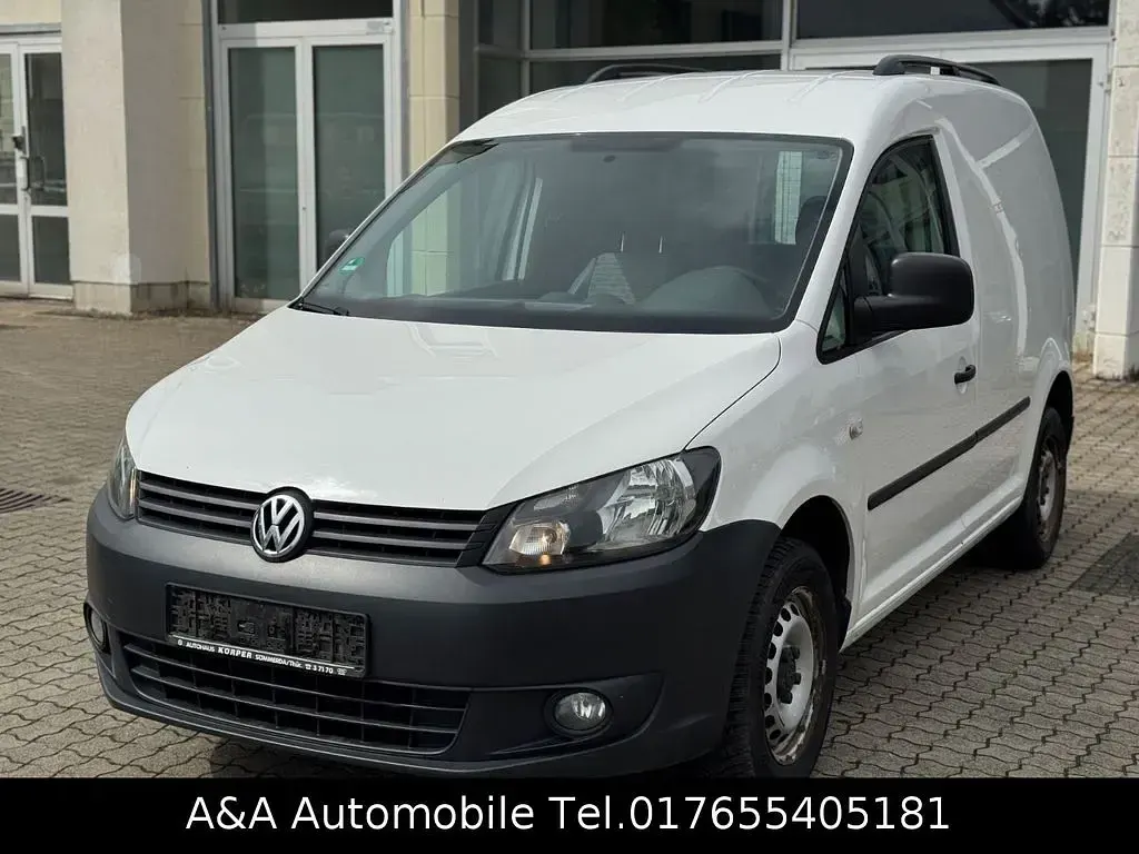 Gebraucht VW Caddy 102 PS (75 kW) 2014 Weiß Van / Kleinbus