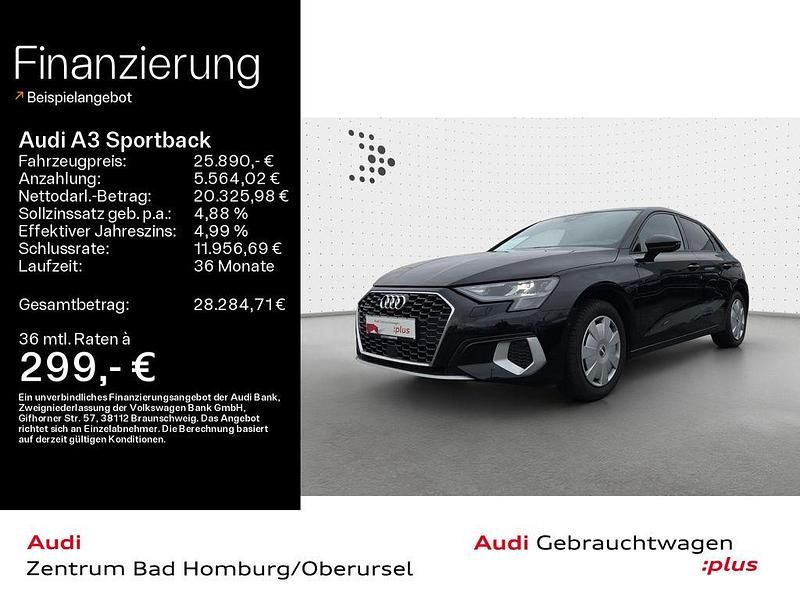 Gebraucht Audi A3 Advanced Plus 200 PS (147 kW) 2021 Brillantschwarz Limousine