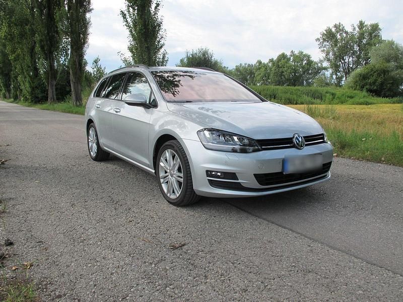 Gebraucht VW Golf VII Comfortline 110 PS (80 kW) 2014 Silber Kombi