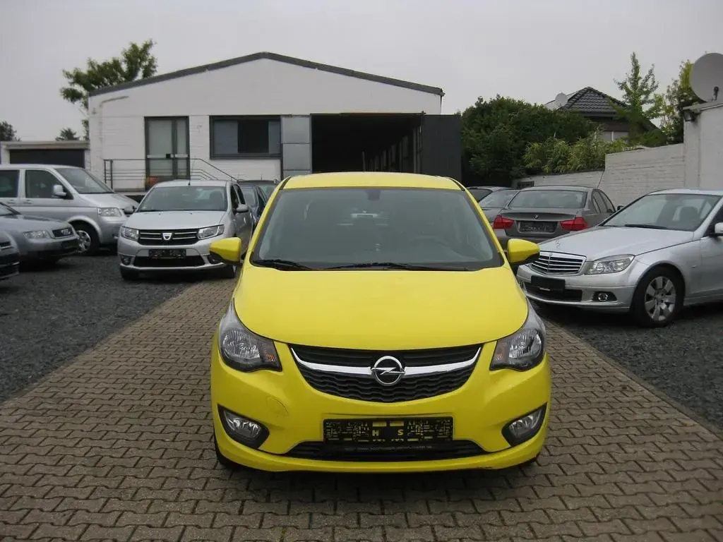 Używany Opel Karl Active 73 KM (53 kW) 2019 Żółty Hatchback
